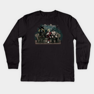 Waiting Room Kids Long Sleeve T-Shirt